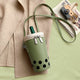 Cutie Bubble Tea Sling Bag - Kawaii Accessories - Handbag - Matcha Bubble - www.thelineahome.nl