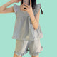 Furiru Ruffled Cotton Pyjamas - www.thelineahome.ni - Kawaii Home Apparel - 