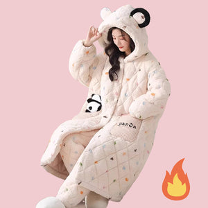 Kawaii Panda Robe & Pant Set