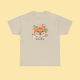 Kawaii Shiba Cotton T-Shirt - The Linea Home - Kawaii Fashion - Bubble Tea