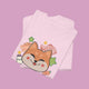 Kawaii Shiba Cotton T-Shirt - The Linea Home - Kawaii Fashion - Stack