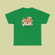 Kawaii Shiba Cotton T-Shirt - The Linea Home - Kawaii Fashion - Forest Green