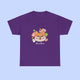 Kawaii Shiba Cotton T-Shirt - The Linea Home - Kawaii Fashion - Lavender Purple