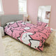 Karafuru Kitty Cat Bedding Set - www.thelineahome.nl - Kawaii Homeware - Duvet Set - Raspberry Dream