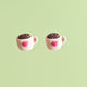 Kawaii Snacks Earrings - www.thelineahome.nl - Kawaii Accessories - Coffee Time