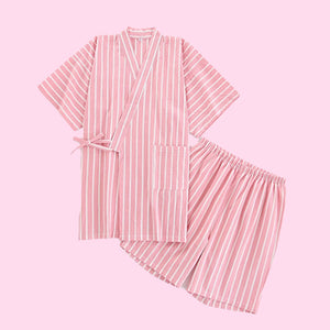 Heiko Kimono Pyjamas - www.thelineahome.nl - Sakura Pink