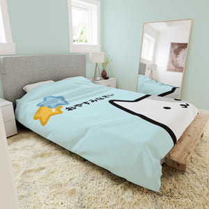 Sweet Dreams Kitty Bedding Set - www.thelineahome.nl - Kawaii Homeware - Mint Green Context