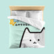 Sweet Dreams Kitty Bedding Set - www.thelineahome.nl - Kawaii Homeware - Mint Green