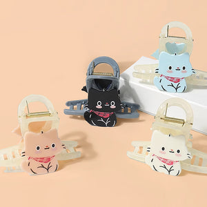 Cutie Meow Hair Clips - www;thelineahome.nl - Kawaii Accessories