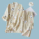 Neko Kimono Pyjama Set - The Linea Home - 100% Cotton - Pink Lemonade - Lemon Pie