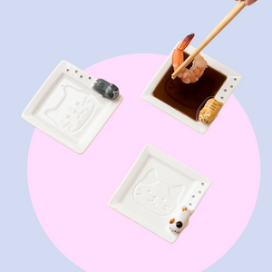 Kitty Cat Soy Sauce Dipping Dish