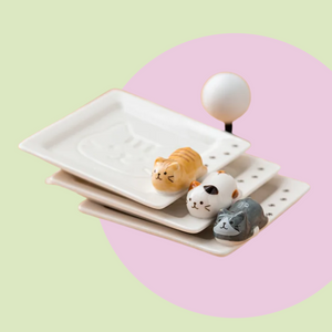 Kitty Cat Soy Sauce Dipping Dish