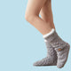 Cable Knit Super Warm Socks - www.thelineahome.nl - Soft Grey