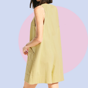 Karafuru Cotton Summer Romper - Back Detail