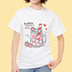 Kawaii Boba Bunny T-Shirt - www.thelineahome.nl - Cotton T Shirt - Kawaii Fashion - Cotton white