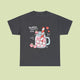 Kawaii Boba Bunny T-Shirt - www.thelineahome.nl - Cotton T Shirt - Kawaii Fashion - Dark Grey