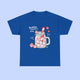 Kawaii Boba Bunny T-Shirt - www.thelineahome.nl - Cotton T Shirt - Kawaii Fashion - Nippon Blue