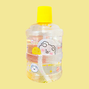 Mini Gallon Hydrator Bottle - The Linea Home - Kawaii Homeware - 1 Litre Water Bottle