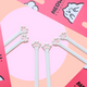 Kitty Paw Paw Chopsticks ( 2 Pairs) - www.thelineahome.nl - context 1