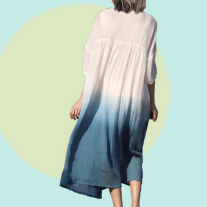 Kumo Ombre Maxi - www.thelineahome.nl - Blue Clouds 