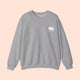 Hiro Cat Crewneck Sweater - www.thelineahome.nl - Kawaii Homeware - Med Grey