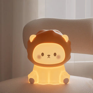 Leo the Lion Night Light - www.thelineahome.nl - Kawaii Homeware 