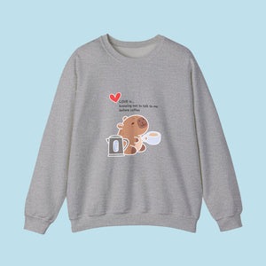 Love is ~ Coffee Crewneck Sweater