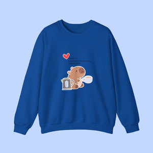 Love is ~ Coffee Crewneck Sweater