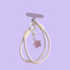 Lucky Star Phone Lanyard - www.thelineahome.nl - Kawaii Phone Accessories - Lavender Purple