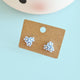 Spring Meadow Earrings - www.thelineahome.nl - Kawaii Accessories - Blue Blossoms