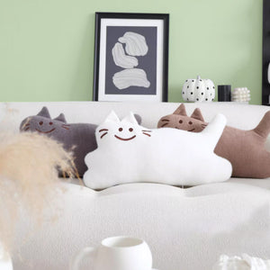 Cuddly Cat Cushions - www.thelineahome.nl - Kawaii Homeware - All design