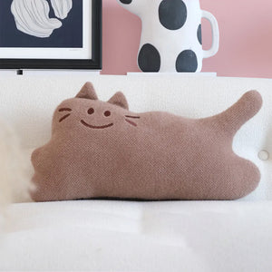 Cuddly Cat Cushions - www.thelineahome.nl - Kawaii Homeware - Chocco Kitty