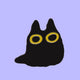 Midnight Cat Enamel Pins - The Linea Home - Kawaii Accessories - Liquid Cat