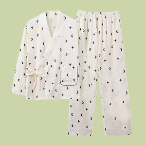 Furekishi Kimono Pyjamas - www.thelineahome.nl - Starry Galaxy