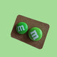 M&M Earrings - The Linea Home - Kawaii Accessories - Green Apple