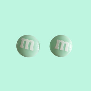 M&M Earrings - www.thelineahome.nl - Kawaii Accessories - Midori Melon