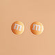 M&M Earrings - www.thelineahome.nl - Kawaii Accessories - Orange Soda