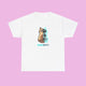 Neon Kitty Cotton T-Shirt