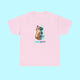 Neon Kitty Cotton T-Shirt