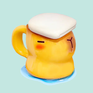 Capybara Ceramic Mug - www.thelineahome.nl - Kawaii Homeware