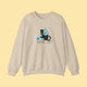 Pushy Cat Crewneck Sweater - www.thelineahome.nl - Warm Caramel