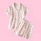 Peachy Momo Pyjamas - www.thelineahome.nl - Kawaii Home Apparel - Peachy Pink