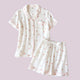 Peachy Momo Pyjamas - www.thelineahome.nl - Kawaii Home Apparel - Vanilla Cream