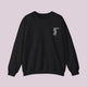 Ramen is Life Crewneck Sweater - www.thelineahome.nl - Kawaii Home Apparel - Midnight Black