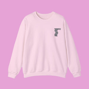 Ramen is Life Crewneck Sweater - www.thelineahome.nl - Kawaii Home Apparel - Sakura Pink 