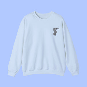 Ramen is Life Crewneck Sweater - www.thelineahome.nl - Kawaii Home Apparel - Sky Blue