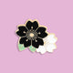 Spring Cherry Blossom Enamel Pins - www.thelienahome.nl - Black Sakura