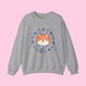 Shiba Inu Crewneck Sweater - www.thelineahome.nl - Warm Grey