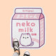 Combini Drinks Entrance Mat - www.thelineahome.nl - Kawaii Homeware - Neko Milk Carton