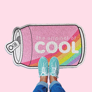 Combini Drinks Entrance Mat - www.thelineahome.nl - Kawaii Homeware - Soda Pop Can